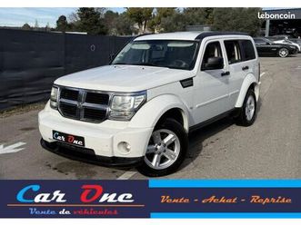 dodge nitro 2.8 crd 177 4x4 r/t bva 1ere main x
