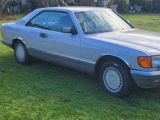 mercedes 500sec c126 v8