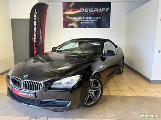 bmw serie 6 cab f12 640i 320ch 185g excellis a