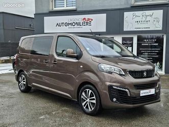 peugeot expert 2.0 hdi 180 eat8 asphalt 6 places ( gps, camera , attelage, tva ...)