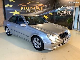 mercedes classe e 270 cdi avantgarde boite 6