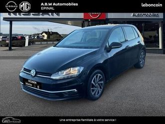volkswagen golf 1.0 tsi 110ch bluemotion technology sound 5p