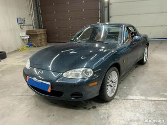 mazda mx-5 1.8i - 145 ch nbfl roadster phase 2 hard top / carnet