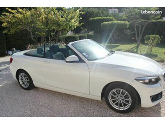 bmw 218 cabriolet quasi neuve