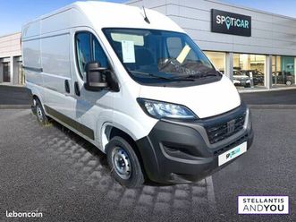 fiat ducato (30) fourgon tole 3.3 m h2 h3-power 140 ch pack pro lounge connect