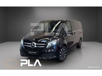 mercedes classe v ii (2) extra-long 300 d 8 places avantgarde + cuir + 2 portes electriques + camera
