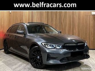 bmw série 3 touring 318i 156ch auto. black pack toitpano/semicuir/regvit/parksensor/gar12mois