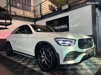 mercedes glc coupe 220 d 9g-tronic 4matic amg line, toit ouvrant, phase 2, attelage, camera 360, matrix led, pack led i