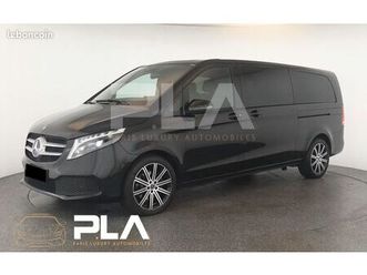 mercedes classe v ii (2) extra-long 300 d 8 places avantgarde + cuir + 2 portes electriques + camera + jantes alu 19 pouces