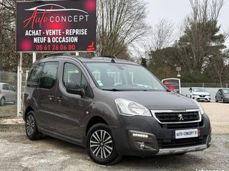 peugeot partner tepee 1.6 bluehdi 100ch s&s bvm5 outdoor