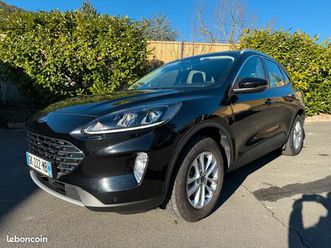ford kuga 2.5 190ch bva titanium hybride . 1 ère main . gps caméra leds tva