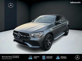 mercedes glc coupé 300e 4matic amg line toit ouvrant full led apple