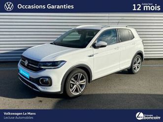 volkswagen t-cross 1.0 tsi 115 start/stop bvm6 r-line