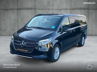 mercedes classe v iii (3) extra-long 300 d 4 matic 8 places avantgarde facelift + cuir + 2 portes electriques + 360° + acc