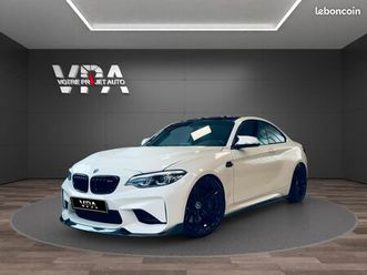 bmw m2 3.0l 370ch dkg f87 - toit ouvrant - caméra - sièges électriques
