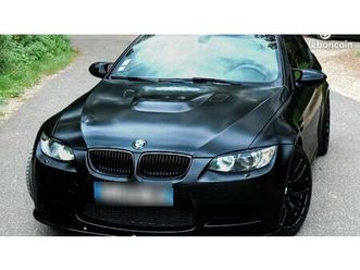 bmw m3 e92 compétition frozen black individual - n°9/91 - v8 420ch - dkg