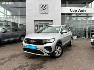 volkswagen t-cross 1.0 tsi 95 start/stop bvm5 life garantie 5 ans constructeur