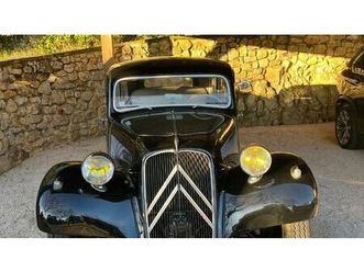 1954 citroen traction avant noir manuel, 3 vitesses condu...