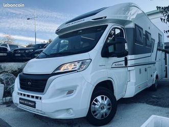 adria matrix 2.2l 140ch 670 dl + 1ere main + entretien constructeur + suspension pneumatique + soute xxl + garantie 12 mois