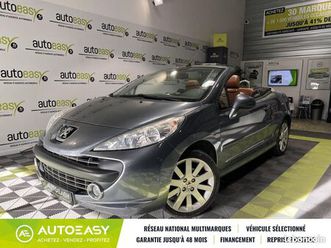 peugeot 207 cc 120 ch pack sport / faible kilometrage