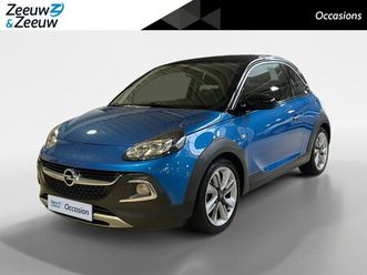 opel adam - 1.0 turbo rocks blitz | zonnedak | navigatie | climate control | cruise control | lichtmet