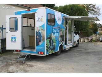 vente de véhicule aménagé en bureau mobile