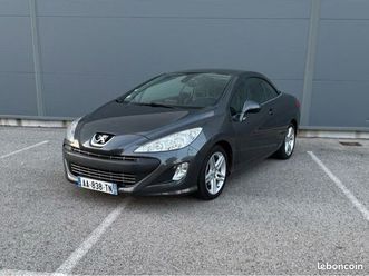 peugeot 308 cc 2.0 hdi 140 / première main / gps / cuir chauffant
