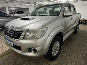 toyota hilux cd srv d4-d 4x4 3.0 tdi diesel aut 2012