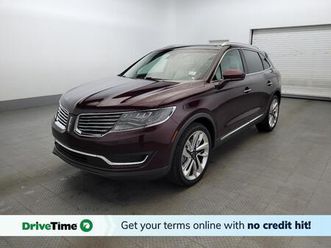 used 2018 lincoln mkx black label