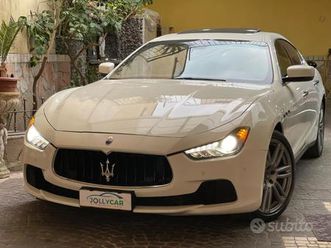 maserati ghibli v6 diesel 275 cv,interni cartier,t