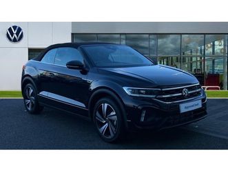 volkswagen t-roc cabriolet 1.5 tsi r-line 2dr dsg