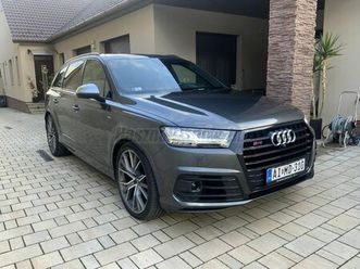 audi q7 sq7 4.0 v8 tdi quattro tiptronic ic [7 személy] //118.000km//virtual cockpit//mátrix//sérmentes//black edition//panoráma//hed up