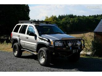 jeep grand cherokee wj - grosse préparation off-road / raid