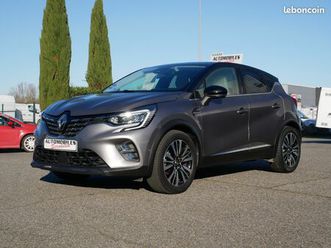 renault captur tce 140 initiale paris edc + toit ouvrant+ roue secours 50400kms gris métal 2021
