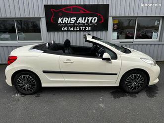 peugeot 207 cc 1.6 vti 120 cv sport