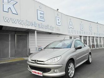 peugeot 206 cc 1.6 16v 110 roland garros