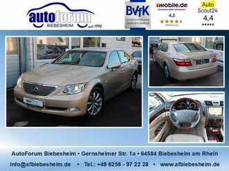 lexus ls 460 softclose*r-kamera*memory*sitzbelü.*xenon