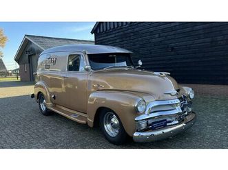 chevrolet panel van 1955 v8 automatic power steer a vendre