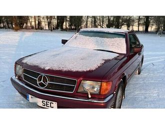 1989 mercedes sec series w126 420 sec