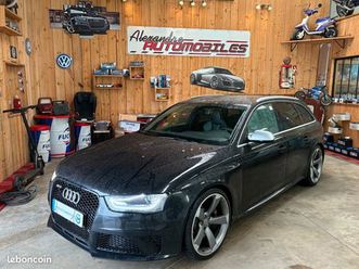audi rs4 b8 avant (break) 4.2l v8 450 cv boîte s-tronic 159 019 kilomètres