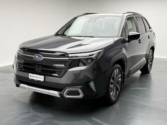 subaru forester station 2.0i e-boxer luxury: réserver un essai sur route !