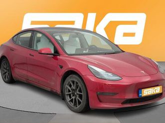 tesla model 3 long range ** tulossa! / valkoinen sisusta / amd ryzen / premium audio / autopilot / lasikatto / lämpöpumppu **