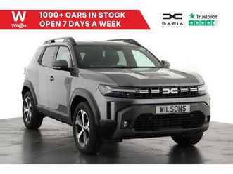 2026 dacia duster 1.2 tce mild hybrid 140 journey 5dr estate petrol manual