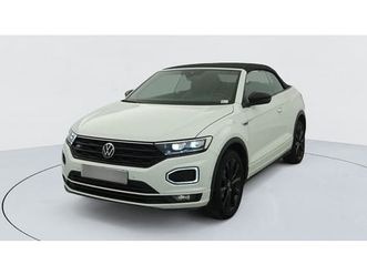 volkswagen t-roc cabriolet 1.5 tsi evo 150 stop dsg7 r-line essence auto. 2021 - 38 386 km