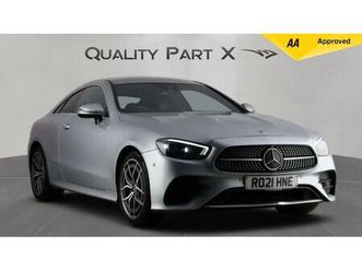 2021 mercedes-benz e-class 2.0d e220d amg line premium coupe 2d