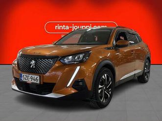 peugeot 2008 allure pack motion puretech 130 eat8-automaatti - led-ajovalot, peruutuskamera, kaistavahti, nopeusrajoitustunnistin