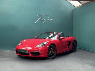 porsche 718 2.5 boxster s 350cv pdk - pdls - camera - sieges chauffants