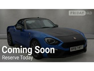 abarth 124 spider 2017