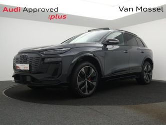 audi q6 suv 3x s_line e-tron quattro 387pk *pano dak*luchtvering*navi*app connect*blth*cruise*¨pdc*...