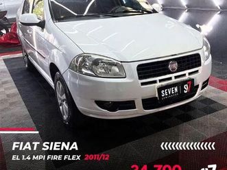 fiat siena attractive 1.4 fire flex 8v 4p 2012